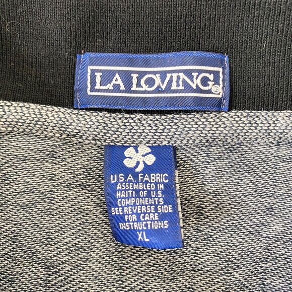 Miller Genuine Draft Men’s XL Vintage Polo Shirt LA Loving Black and Grey - Picture 8 of 9